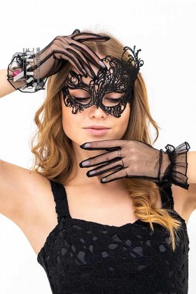 Аксессуары к костюму: маска и перчатки