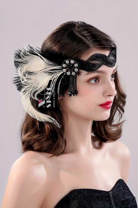 Пов'язка у стилі 1920-х UF4260