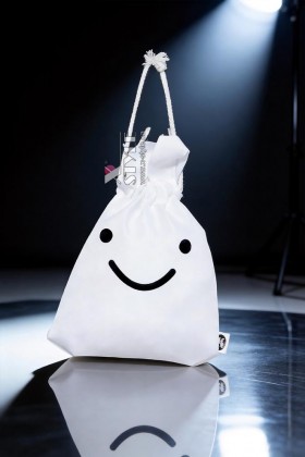 Fabric Bag with Rabbit Ear Handles