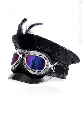 Фуражка с очками в стиле Burning Man