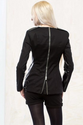 Women's Cotton Moto Jacket X12109