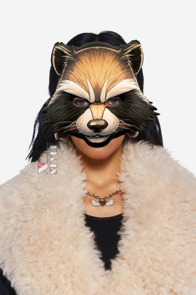 Cosplay Couture Raccoon Mask