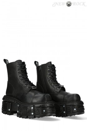 Кожаные ботинки на массивной подошве TANK IMPERFECT