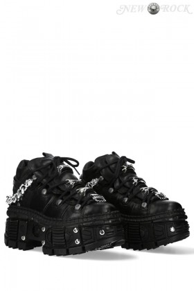 New Rock TANK PALADIO Leather Sneakers