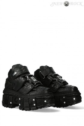 New Rock SERPIENTE IMPERFECT Leather Sneakers
