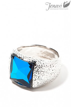 Родированное кольцо Swarovski Jenavi Родированное кольцо Swarovski Jenavi