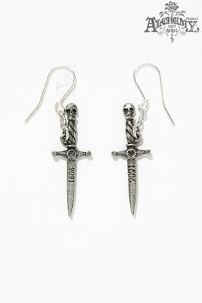 Оловянные серьги Hand of Macbeth Оловянные серьги Hand of Macbeth