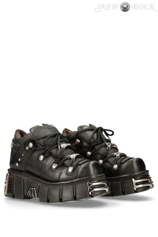 Кожаные ботинки New Rock ITALI NEGRO Кожаные ботинки New Rock ITALI NEGRO