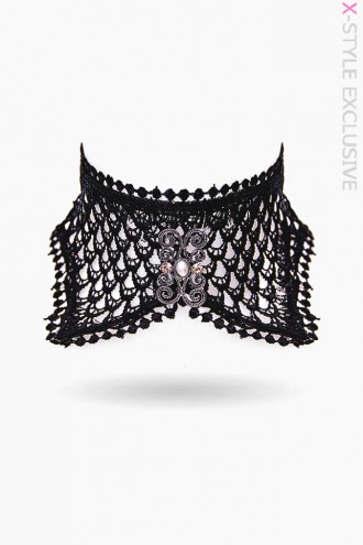 Anabella Lace Necklace-Collar (706229)