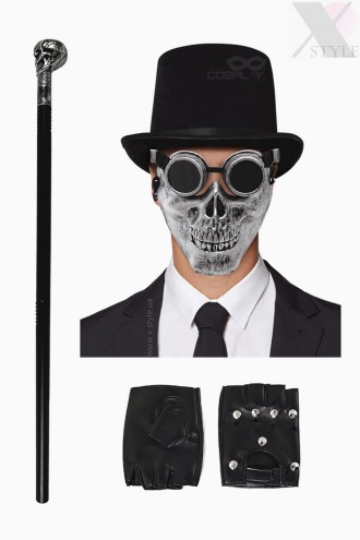 Party Set (Hat, Mask, Goggles, Cane, Gloves) (611009)