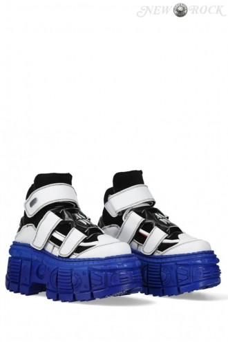 Napa CASCO AZUL Leather Platform Sneakers (314040)