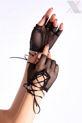 Amynetti Fingerless Mesh Gloves (601125)