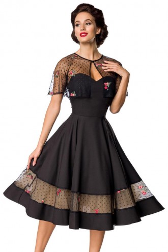 Vintage Chic Retro Dress with Bolero (105487)