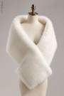 Fur Shawl for Cruella and Gatsby Costume