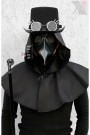 Plague Doctor Costume (cape, mask, hat, glasses, cane)