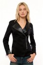 Women's Cotton Moto Jacket X12109