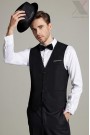 Retro 20's Men's Vest and Bow Tie Set