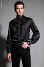 Gothic Aristocrat Men's Jabot Shirt