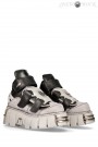 New Rock Alaska Perla Leather Sneakers