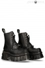 CUCHILLA TOWER Leather High Platform Boots