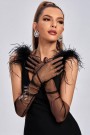 Hun Anarach Long Tulle Gloves 