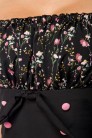 Блузка з відкритими плечима у стилі Ретро B231 (101231) - оригинальная одежда
