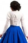 Винтажная белая блуза X-Style (101198) - материал
