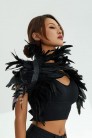 Men's and Women's Feather Cape (1220182) - 4