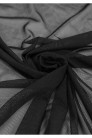 Длинная черная мантия с капюшоном X0191 (1220191) - материал