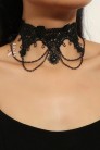 Lace Necklace with a Beautiful Pendant (706257) - оригинальная одежда