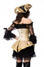 Women's Pirate Costume (Dress, Corset, Hat) (118112) - материал