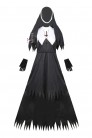 Nun Costume with Gloves and Pendant (118029) - 4