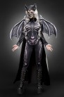 Skull Bat Lady 5-Piece Costume (118131) - цена
