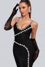 Long Transparent Micro Mesh Gloves (601217) - оригинальная одежда