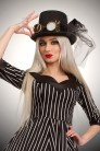 Women's Steampunk Top Hat with Goggles XA1462 (5011462) - цена