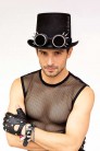 Чоловічий капелюх-циліндр і гоггли X1147 (501147) - 4