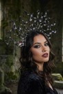 Crown with snakes on a hoop Black/Silver (504261) - оригинальная одежда