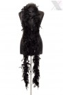 Black Flapper Feather Boa UF4212 (714212) - оригинальная одежда