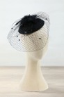 Шляпка с вуалью в стиле Гэтсби (502017) - оригинальная одежда