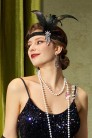 20's Feather Headband (504245) - материал