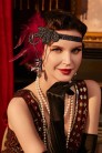 Повязка с камнями и цепочками в стиле Gatsby (5042471) - цена