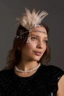 Пов'язка для волосся в стилі Gatsby UV272 (504272) - оригинальная одежда