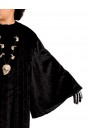 Детский черный балахон с широким рукавом (222006) - оригинальная одежда