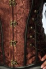 Steampunk Corset A1178 Brown (121179) - оригинальная одежда
