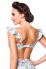 Floral Swimsuit with Interchangeable Straps (140100) - материал