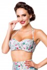 Floral Swimsuit with Interchangeable Straps (140100) - цена