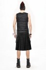 Black Kilt with Hanging Pockets (204087) - оригинальная одежда