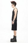 Black Kilt with Hanging Pockets (204087) - материал
