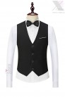 Retro 20's Men's Vest and Bow Tie Set (611021) - оригинальная одежда