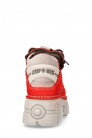Red Nubuck Platform Sneakers N4009 (314009) - материал